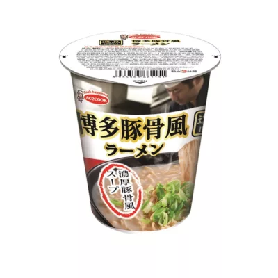 IPPIN逸品-日式杯麵(博多豚骨風味/東京醬油風味)74g【小女子】博多豚骨風味