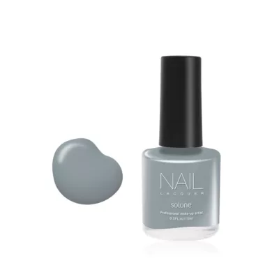 SOLONE 輕莫蘭迪指甲油 15ml 共24色 時尚 秋冬【佳瑪】152 天青霧藍