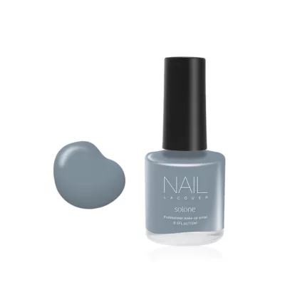 SOLONE 輕莫蘭迪指甲油 15ml 共24色 時尚 秋冬【小女子】153 矢車菊藍