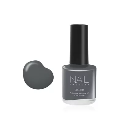 SOLONE 輕莫蘭迪指甲油 15ml 共24色 時尚 秋冬【佳瑪】154 丹寧灰藍
