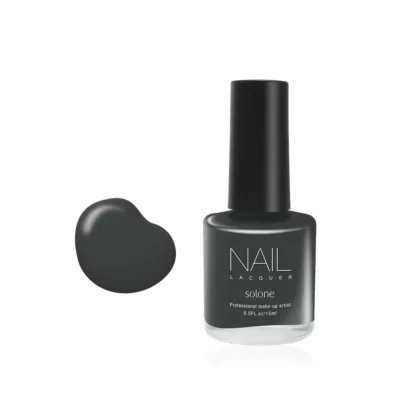 SOLONE 輕莫蘭迪指甲油 15ml 共24色 時尚 秋冬【小女子】155 濃黛藍