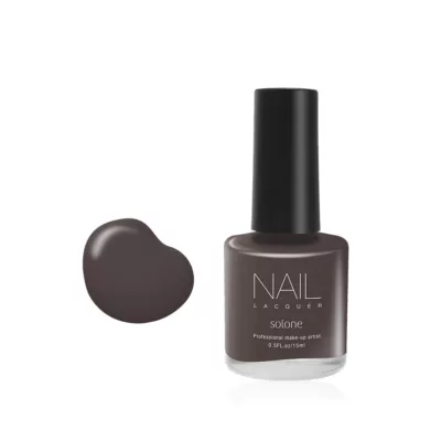 SOLONE 輕莫蘭迪指甲油 15ml 共24色 時尚 秋冬【佳瑪】156 深焙可可