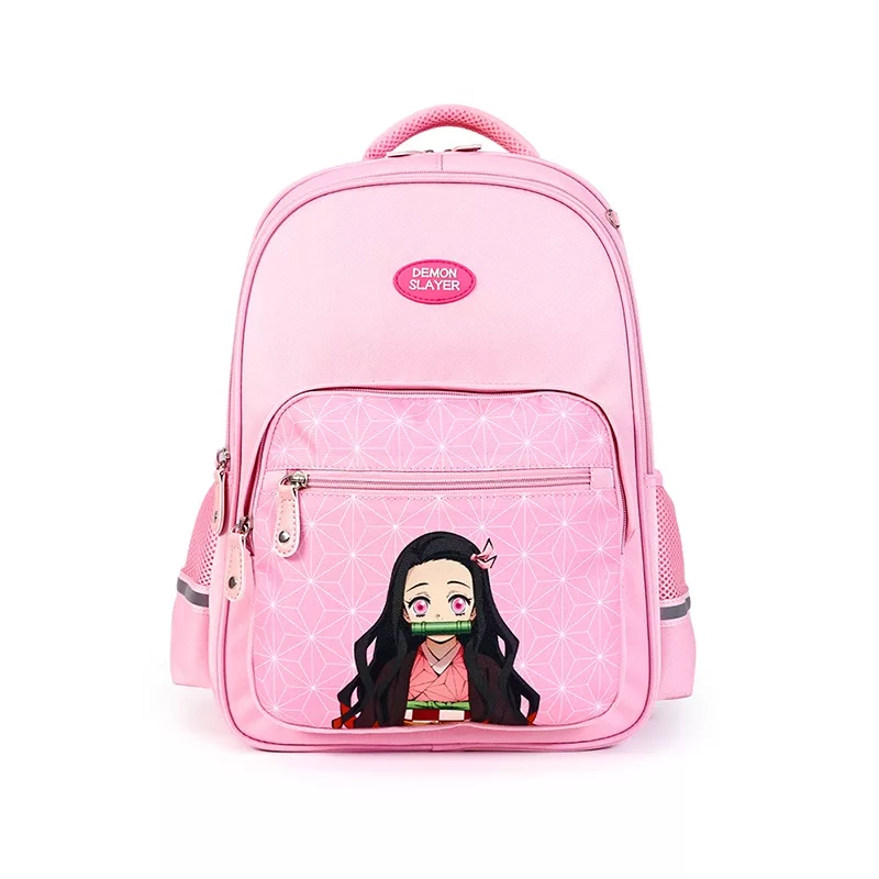 鬼滅之刃-經典成長大童書包 炭治郎/禰豆子款式:禰豆子粉