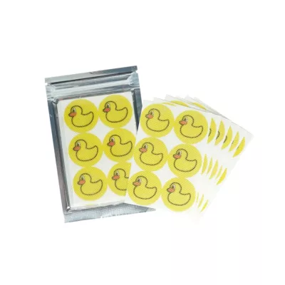 Belle Madame 貝麗瑪丹 口罩香氛貼(玫瑰/檸檬/薰衣草/薄荷)36枚入 時尚防疫必備品款式:小鴨檸檬