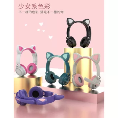 貓耳兩用頭戴式麥克風【佳瑪】顏色隨機出貨
