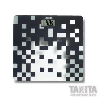 TANITA電子體重計HD-380 方塊黑/水紋粉(限宅配)【佳瑪】方塊黑