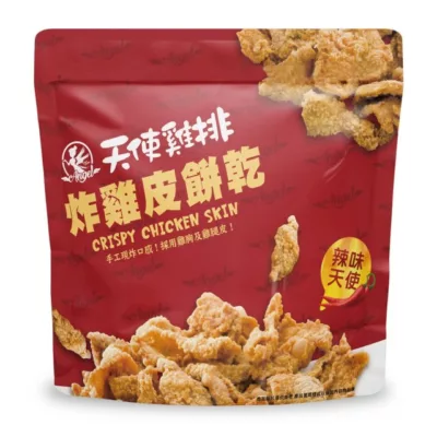 天使雞排炸雞皮餅乾(原味 / 辣味)75g 【佳瑪】辣味