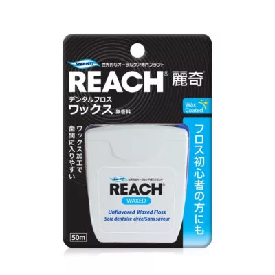麗奇潔牙線含蠟50m款式:無味