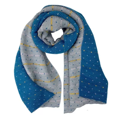 韓系點點皺紋圍巾【佳瑪】韓妞必備 禦寒保暖 兩色現貨粉橘