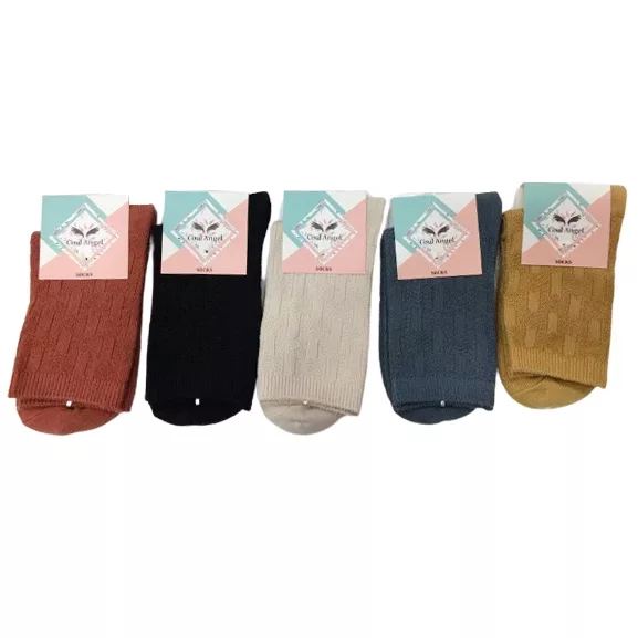 Cool Angel 1/2少女襪 22-25CM【佳瑪】沉寂方格