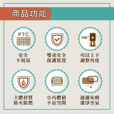 WONDER 復古風電暖器 WHW25F【佳瑪】