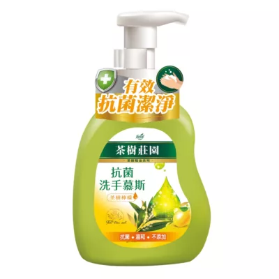 茶樹莊園 茶樹抗菌洗手慕斯500g款式:茶樹檸檬