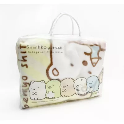 角落小夥伴 動動腦法蘭絨披肩毯100X140cm【佳瑪】