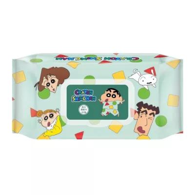 蠟筆小新純水濕紙巾-有蓋80抽【佳瑪】