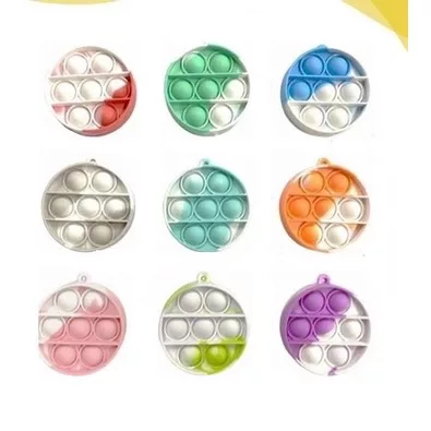 滅鼠先鋒紓壓樂-九宮格吊飾 (混色)款式:圓形