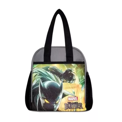 【Marvel 漫威】漫威英雄便當袋【佳瑪】黑豹(黑)
