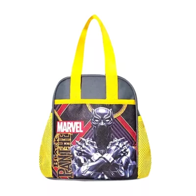 【Marvel 漫威】漫威英雄便當袋【佳瑪】黑豹(黃)
