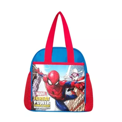 【Marvel 漫威】漫威英雄便當袋【佳瑪】蜘蛛俠(淺藍)
