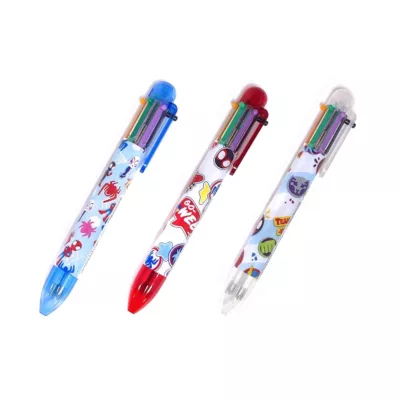 蜘蛛人6色筆(款式隨機出貨)【佳瑪】