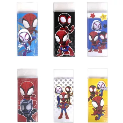 蜘蛛人長方橡皮擦(款式隨機出貨)【佳瑪】