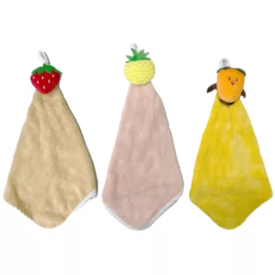 可愛水果擦手巾混色30x30CM CA3780【佳瑪】