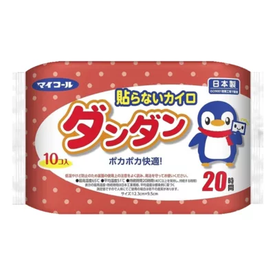 日本 Mycoal 企鵝手握式暖暖包10入 ST 雞仔牌【佳瑪】寒流來襲 低溫必備 效期2025.04效期:2025.04