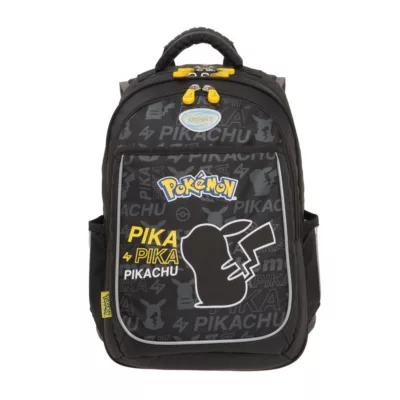 IMPACT怡寶書包 寶可夢成長型書包 黑色
