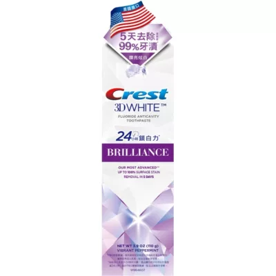 Crest 極致鑽白牙膏 鑽亮炫白/鑽感薄荷 110g 蔡依林 Jolin 代言規格:鑽亮炫白110g