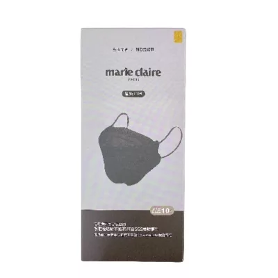Marie Claire美麗佳人 聚泰醫療口罩 成人立體醫療口罩 10片/盒 【佳瑪】墨岩黑