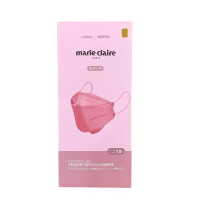 Marie Claire美麗佳人 聚泰醫療口罩 成人立體醫療口罩 10片/盒 【佳瑪】莓果桃