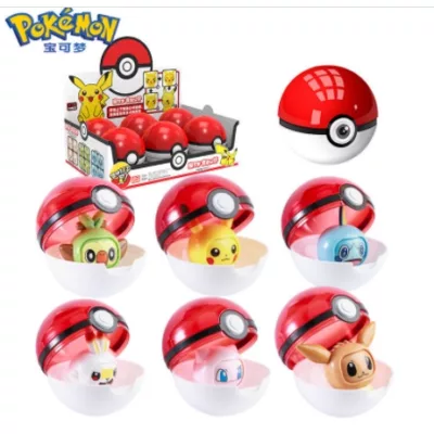 寶可夢變臉公仔精靈球(混款，隨機出貨)【佳瑪】第一彈