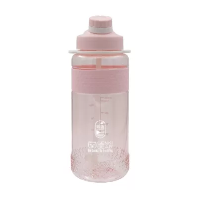 GENKI BEAR酷夏Tritan運動水壺1000ml【佳瑪】粉