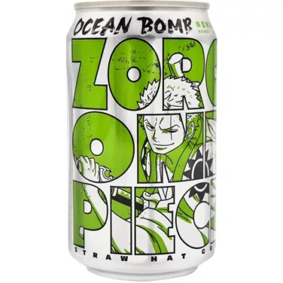 OB 航海王 海賊王 氣泡水-娜美、魯夫、索龍、香吉士 現貨(蜂蜜檸檬/熱帶水果/乳酸/芒果) 330ml口味:索龍蜂蜜檸檬