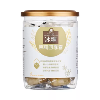 蜜思朵冰糖磚(百香寒天/茉莉四季春/茉莉金桔)204g【佳瑪】茉莉四季春