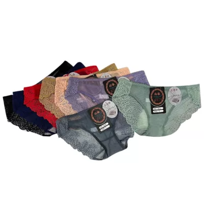 石墨稀性感透膚蕾絲內褲3076 F