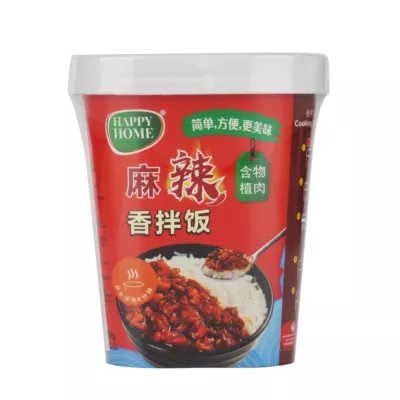 HAPPY HOME 拌飯系列(咖哩肉/麻辣香/椰漿餐巴) (全素) 163g口味:麻辣香拌飯