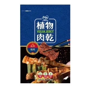 HOYA 植物肉乾120g (純素) (美式黑胡椒/孜然燒烤) 弘揚食品 素食肉乾規格:孜然燒烤