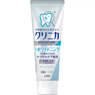 獅王固齒佳酵素亮白牙膏(晶亮薄荷/泫橘薄荷)130g功效:晶亮薄荷