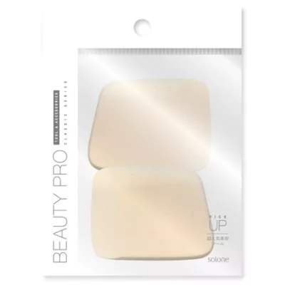 Solone 訂製美肌上妝粉撲 3款任選(碟形/多角形/長條形)規格:多角形2入