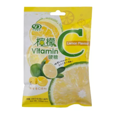 綠得VitaminC硬糖 100g口味:檸檬