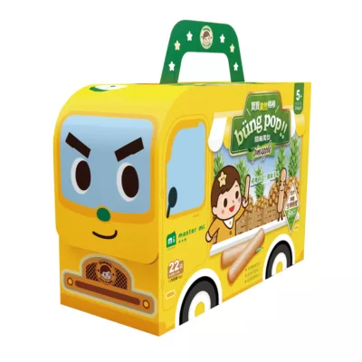 Master Mi 米大師-寶寶果然棒棒(關廟鳳梨/大湖草莓/大村葡萄)55g規格:關廟鳳梨