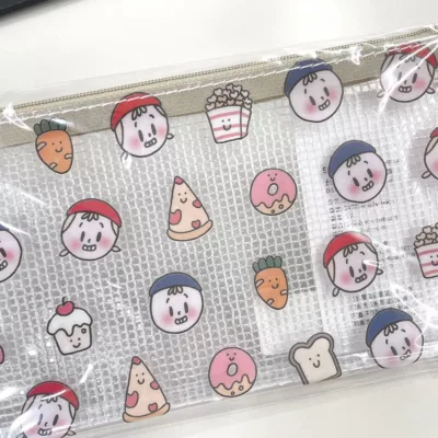 可愛一零的長方形拉鍊袋(兩款)【小女子】筆袋 收納袋多圖款