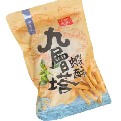 淡水底家 九層塔鮮(魚酥/蝦酥)150g淡水魚酥口味:蝦酥