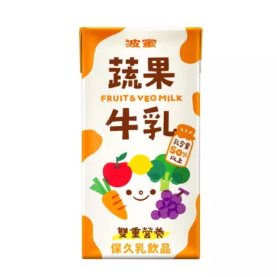 波蜜牛乳鋁箔包(蔬果/哈密瓜)160mlx6【小女子】蔬果