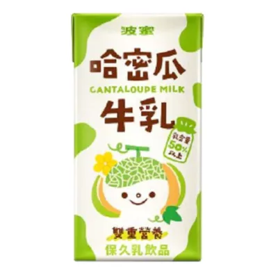 波蜜牛乳鋁箔包(蔬果/哈密瓜)160mlx6口味:哈密瓜