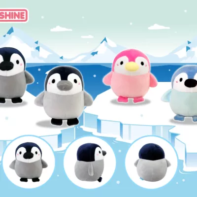 16CM 可愛元氣企鵝娃娃-4款