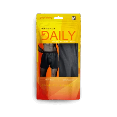 棉花共和國 CR DAILY 極速快乾平口褲 M-XXL【佳瑪】男生內褲 內褲丈青 XL