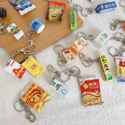 復古 古早味復刻玩趣味可愛造型鑰匙圈 【佳瑪】