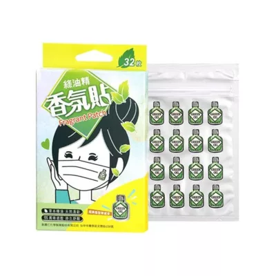綠油精香氛貼32入【小女子】