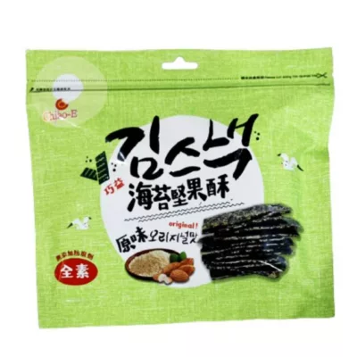 巧益 海苔堅果脆片36g【佳瑪】純素 點心 刷嘴 休閒零食 聊天良伴